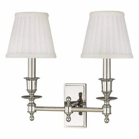 HUDSON VALLEY Ludlow 2 Light Wall Sconce 6802-PN